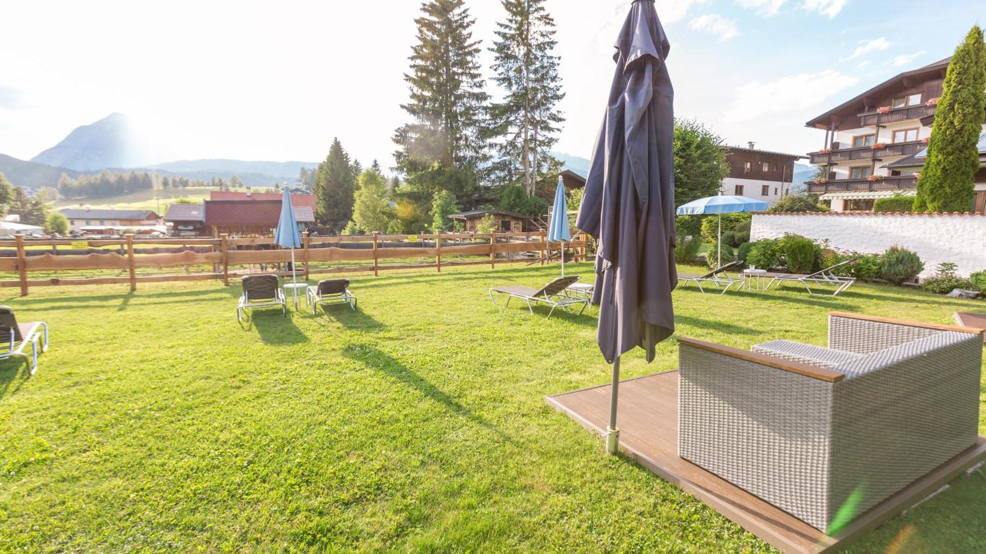 Flat Hotell Seefeld in Tirol Eksteriør bilde